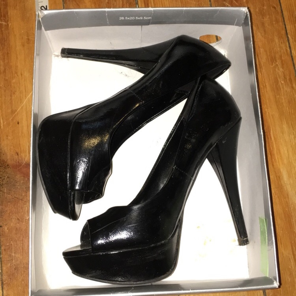 Black heels
